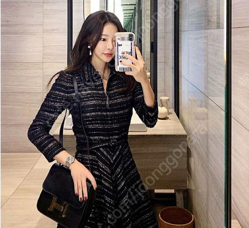 피프틴엠 트위드 집업 원피스 (2사이즈), 15eme 이미지