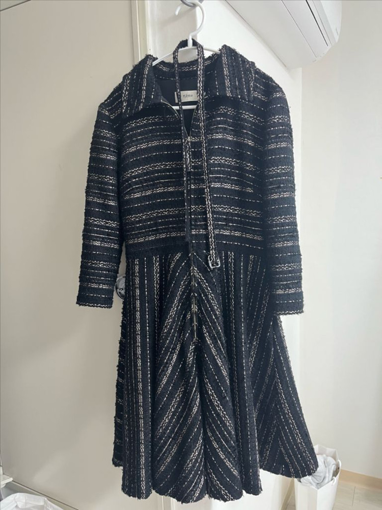 피프틴엠 트위드 집업 원피스 (2사이즈), 15eme 이미지