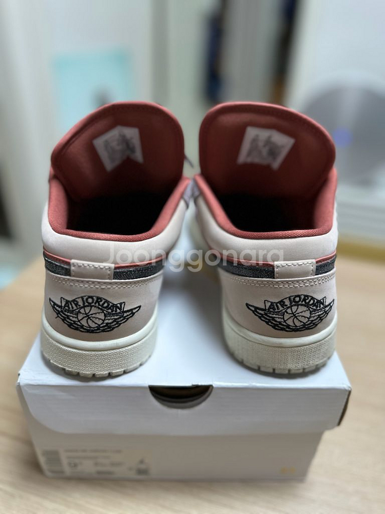 나이키 조던1 로우 캐년 러스트 팝니다.--2