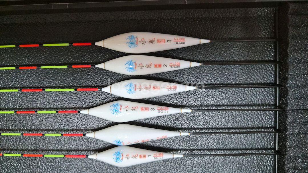 민물전자찌 2개와 찌12개세트 미사용품 배터리포함--8