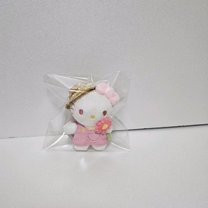 헬로키티 핑크 가든 키링 인형