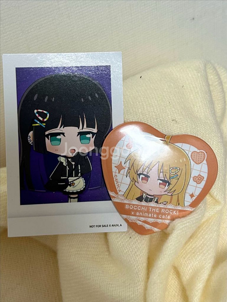 봇치더락 애니메이트 하트 뱃지--0