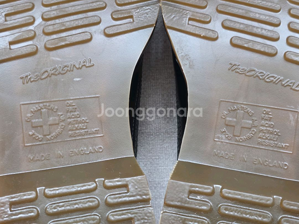 닥터마틴 블랙 윙팁 3938 UK8사이즈 (270mm)--7