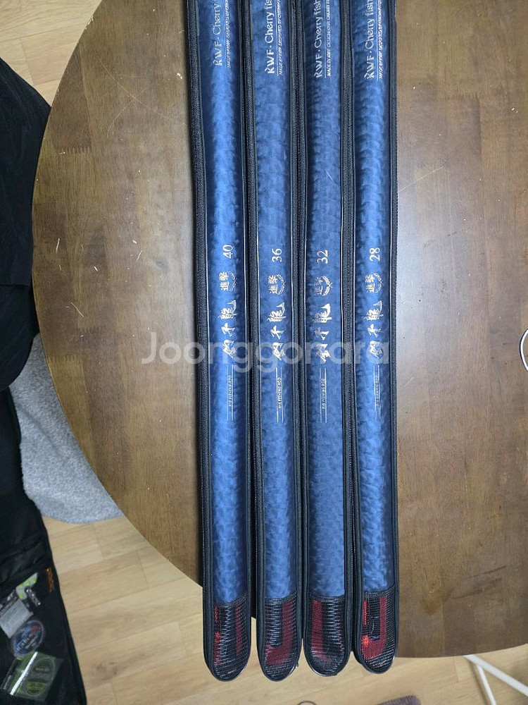 조자룡 민물 낚싯대 4대--0