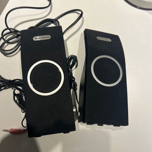 SHOCKWAVE 블랙 스피커 2개