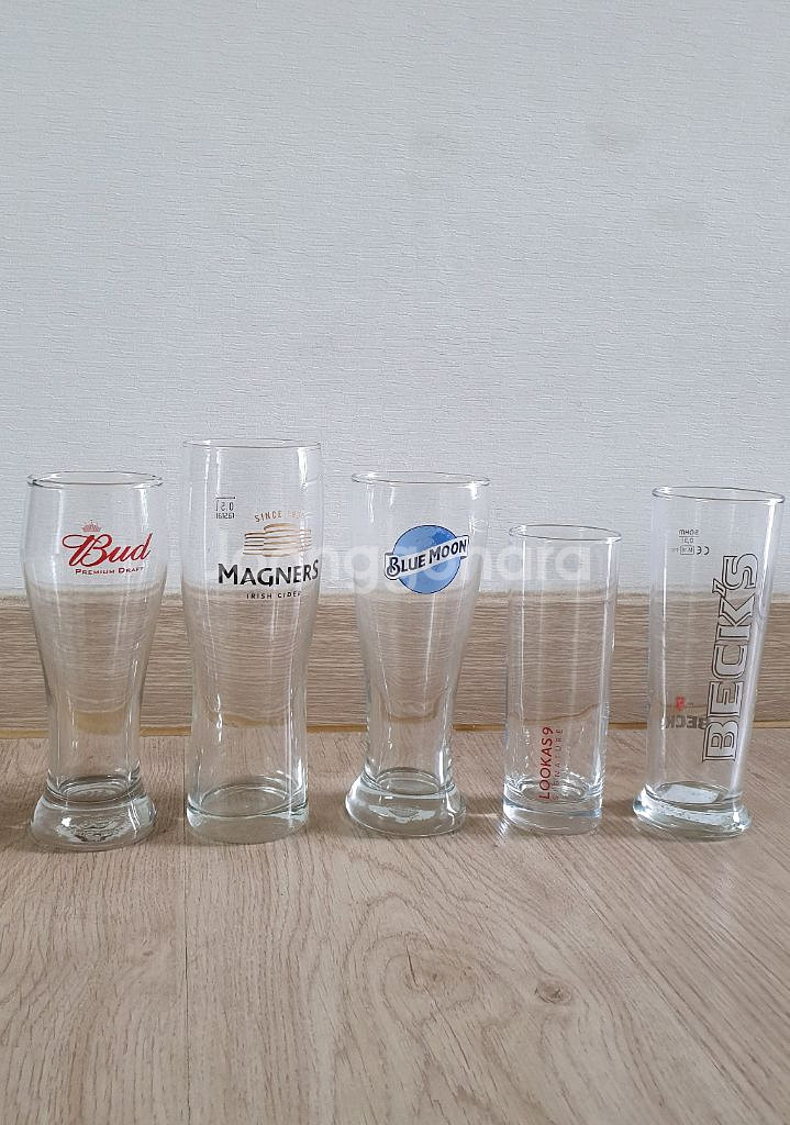 유리잔 와인잔 맥주잔 소주잔 컵 병 수집 골동--5