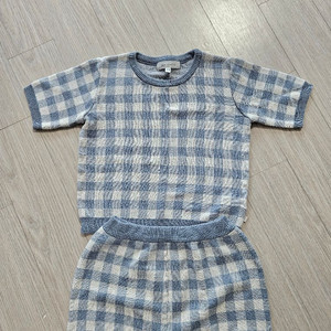 베네베네 체크 니트 셋업 24M