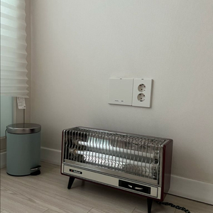 National 빈티지 전기 히터.