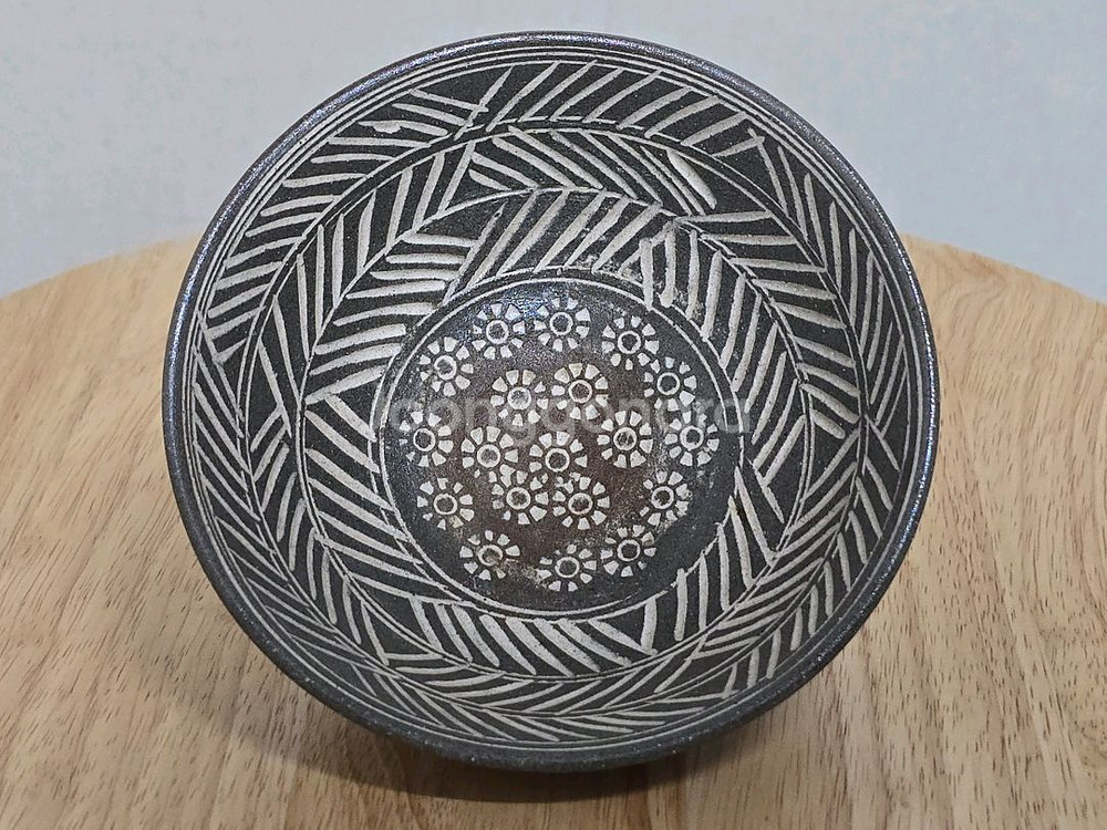 도천 천한봉 삼도다완 찻사발--2