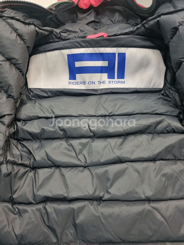 ai라이더스 핑크패딩14사이즈--4