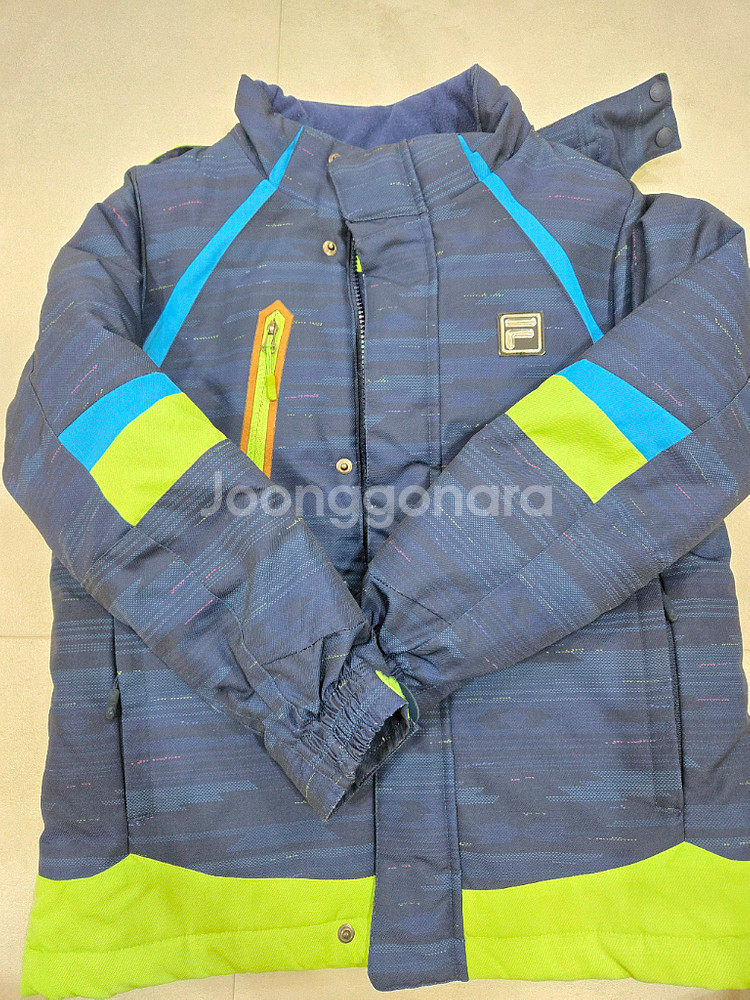 FILA 휠라 아동 스키복 상하의 세트 130--2