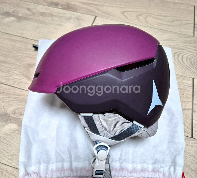 (L) 아토믹 헬멧, 고글 세트로 판매합니다--2