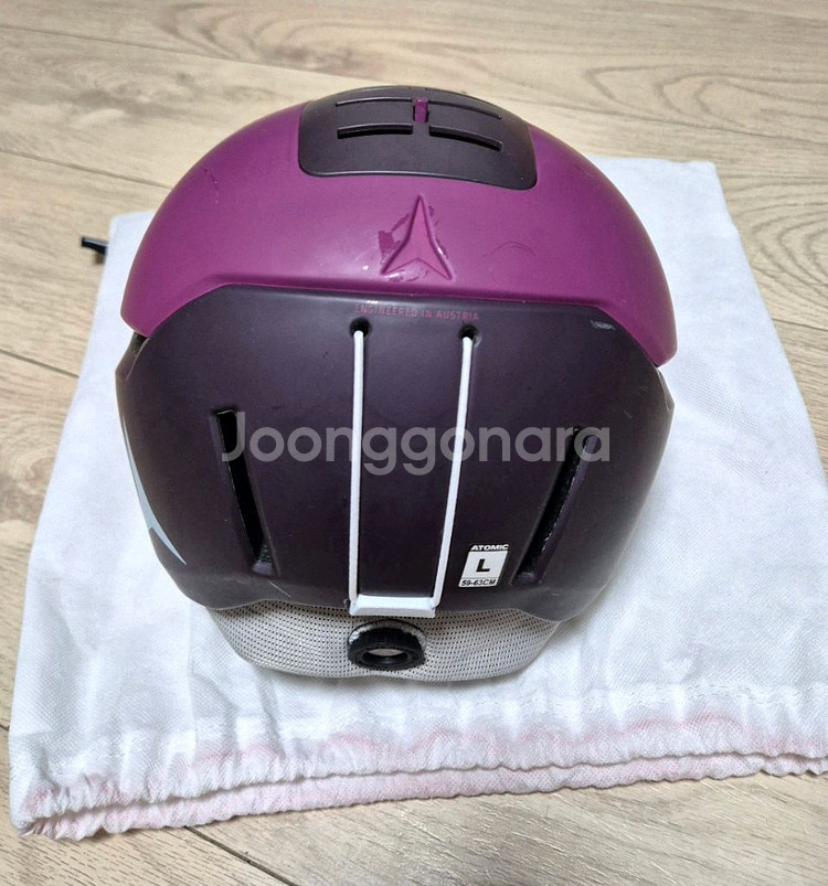 (L) 아토믹 헬멧, 고글 세트로 판매합니다--4