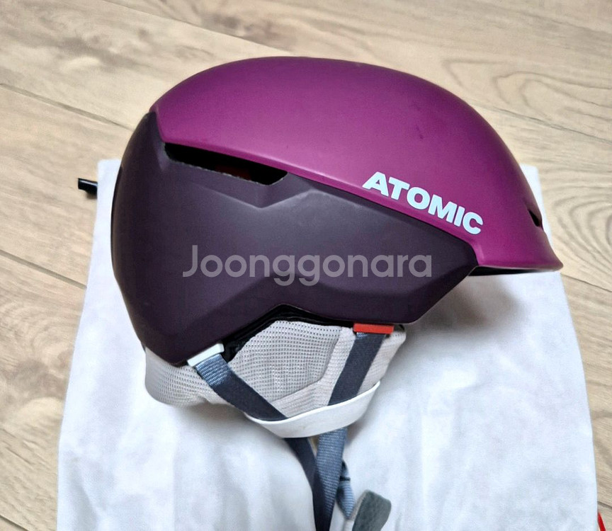 (L) 아토믹 헬멧, 고글 세트로 판매합니다--3