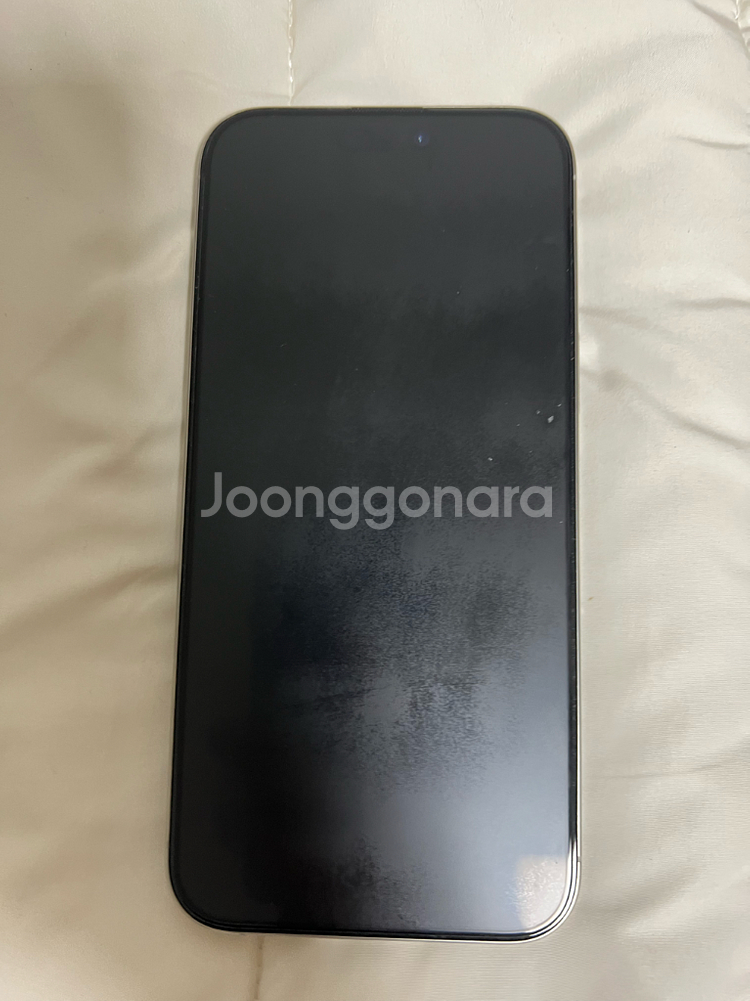 아이폰16프로맥스 256GB 한달사용 + 애플케어플러스--3