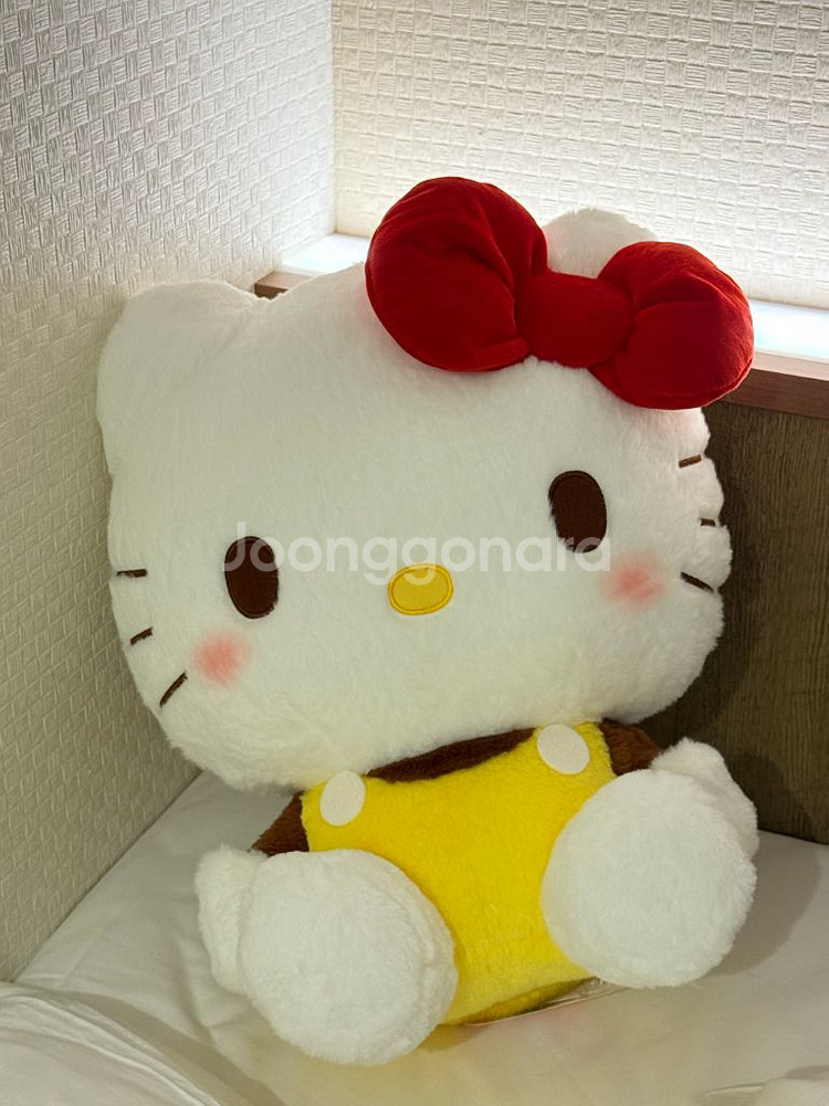 헬로키티 대형인형 일본산(푸딩버전) 새제품--0