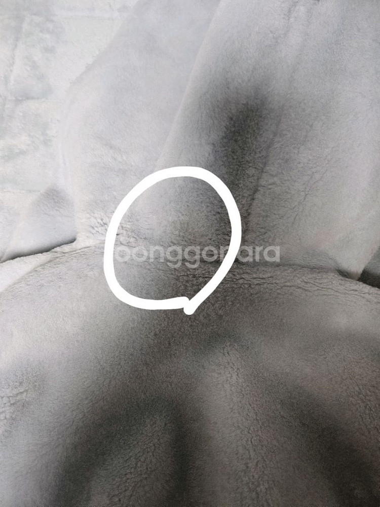더캐시미어 실크 후드 퍼자켓55 랑방 타임 마인 시스템--8