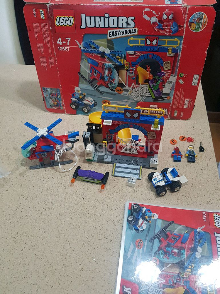 주니어 레고 10687 스파이더맨 택포--3