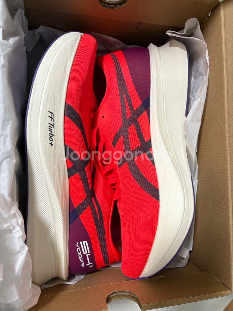 아식스 S4 플러스 요기리 플래쉬 런닝화--1