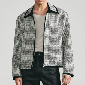 엘무드 파탈 트위드 트러커 재킷 (46사이즈)