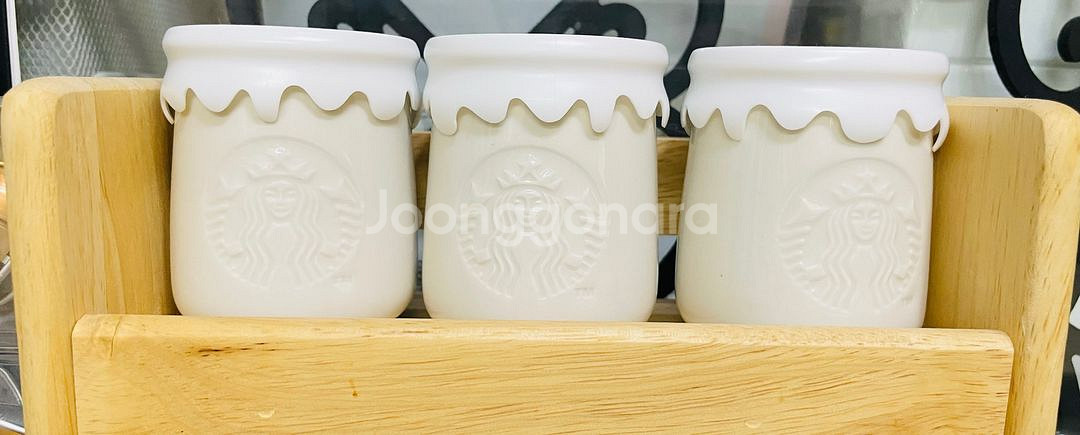 스타벅스 요거트병 요거트자 3개 판매--0