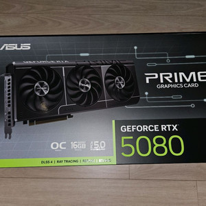 ASUS PRIME RTX 5080 OC 미개봉 새제품