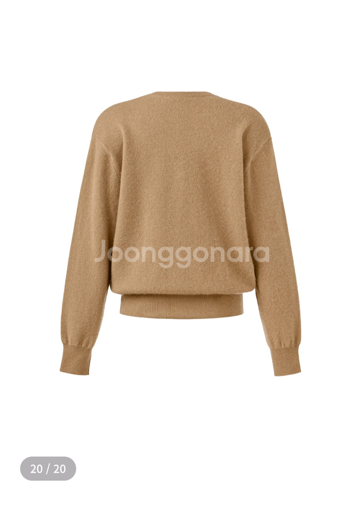 오르 orr 캐시미어 패디드 가디건(타임 시스템)--3