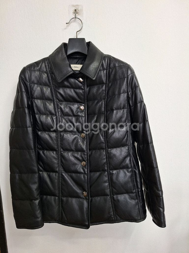 가죽오리털 자켓55 ㅡ상태좋음--1