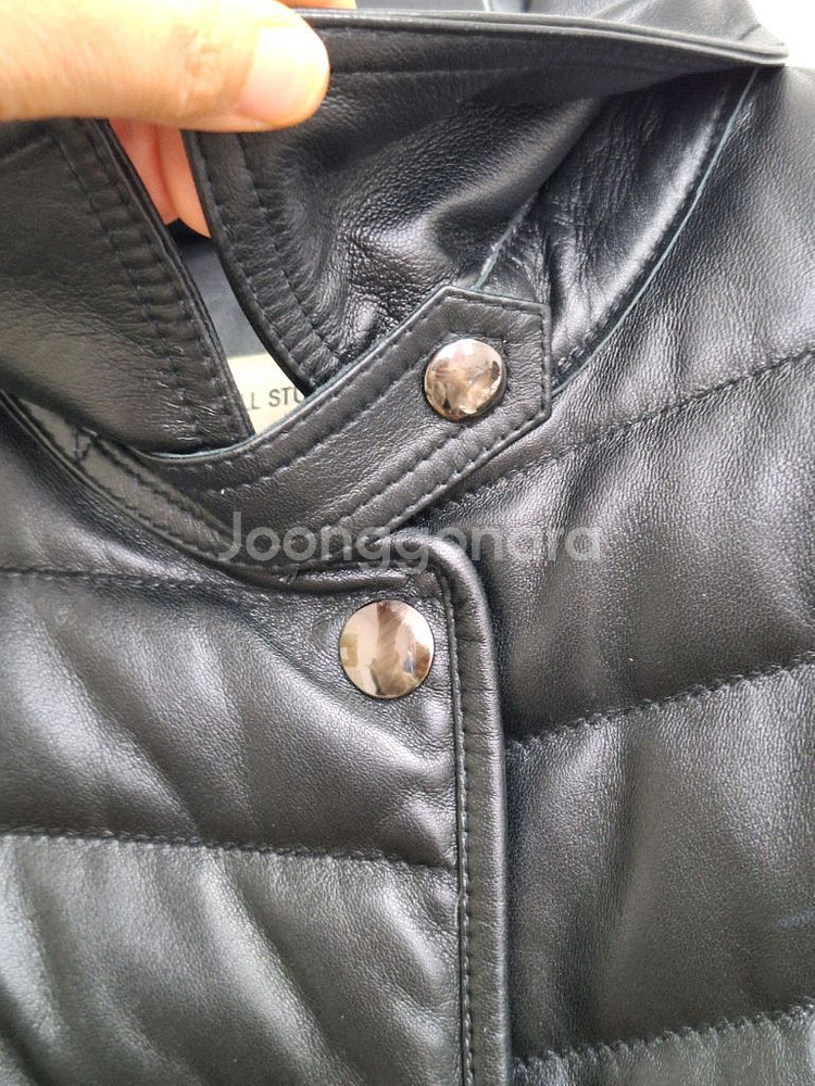 가죽오리털 자켓55 ㅡ상태좋음--4