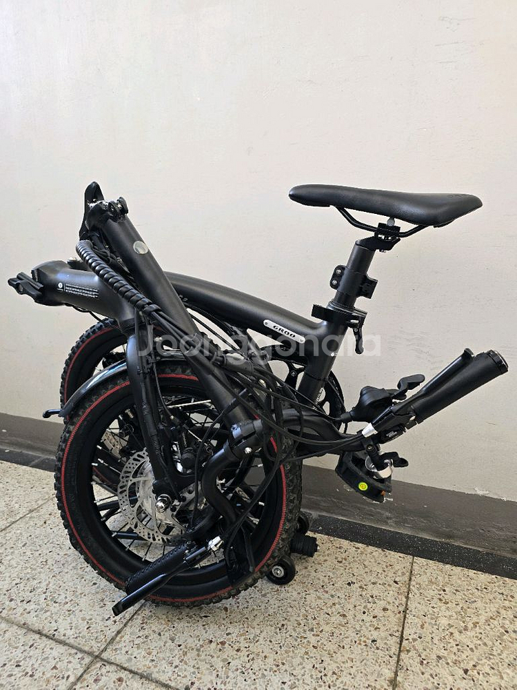 그루 E4T 유사브롬톤 트라이폴드 전기자전거--0