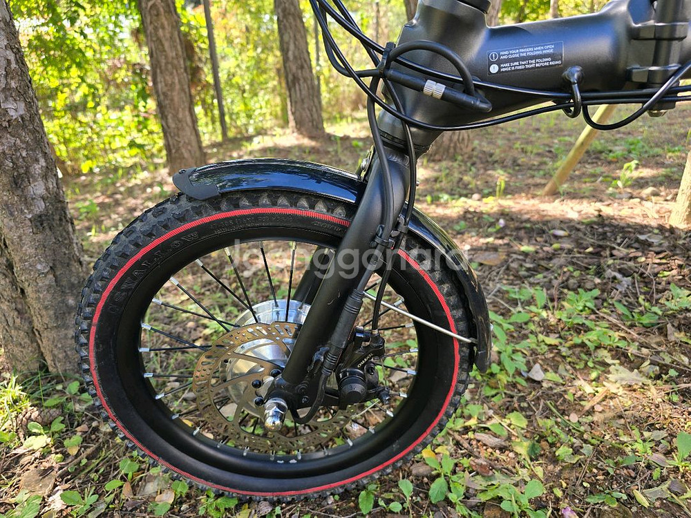 그루 E4T 유사브롬톤 트라이폴드 전기자전거--3