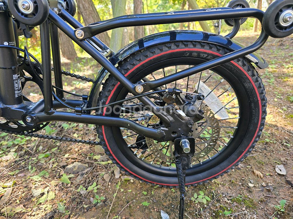 그루 E4T 유사브롬톤 트라이폴드 전기자전거--2