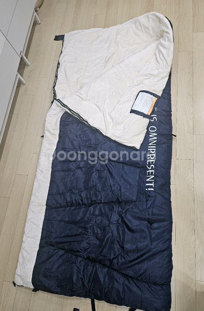 캠피스트 벨보아 기모 침낭 입니다.--2