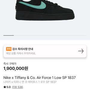 나이키 티파니 에어포스 290