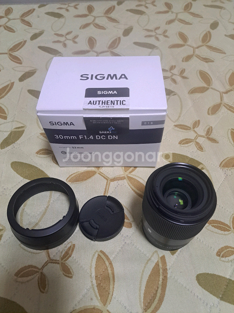 시그마 30mm F1.4 DC DN 렌즈(소니E마운트)--0