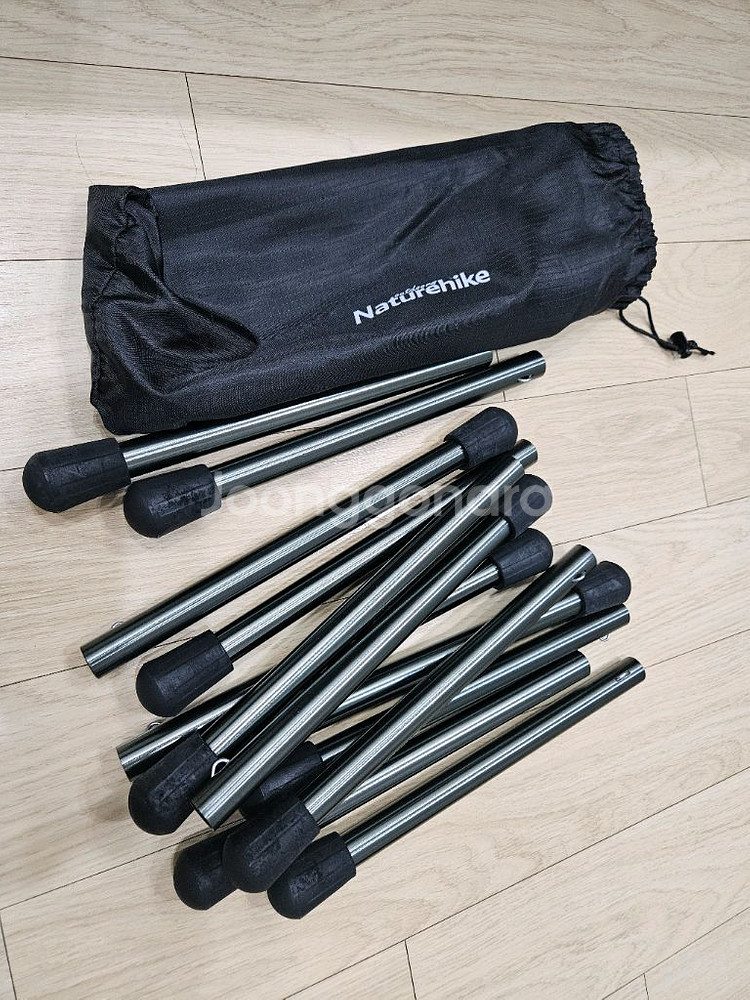 네이처하이크 1인 야전침대+커버+침낭+코튼토퍼 세트입니--4