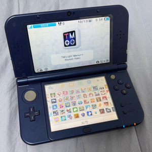 닌텐도 뉴큰다수 nex 3ds xl 파랑색 팝니다