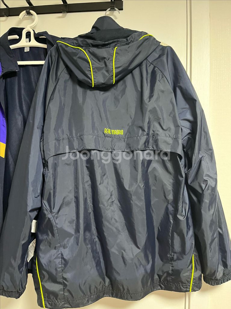 아디다스 레알 마드리드 레인자켓 바람막이 2XL--1