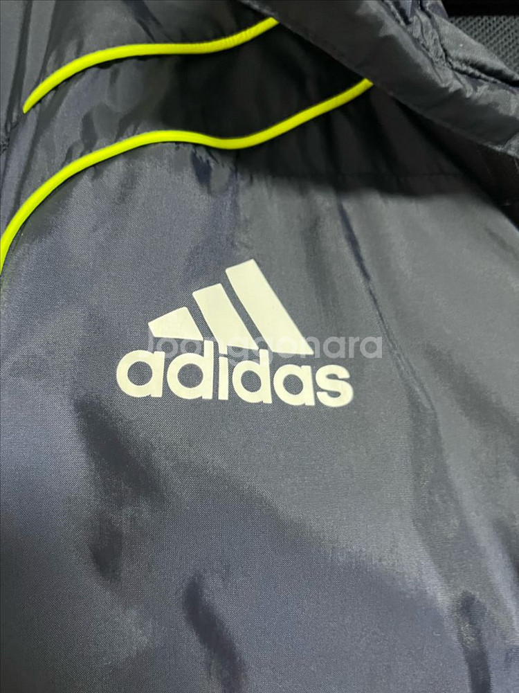아디다스 레알 마드리드 레인자켓 바람막이 2XL--3