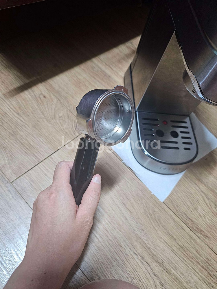 쿠잉전자 에스프레소 커피머신--2