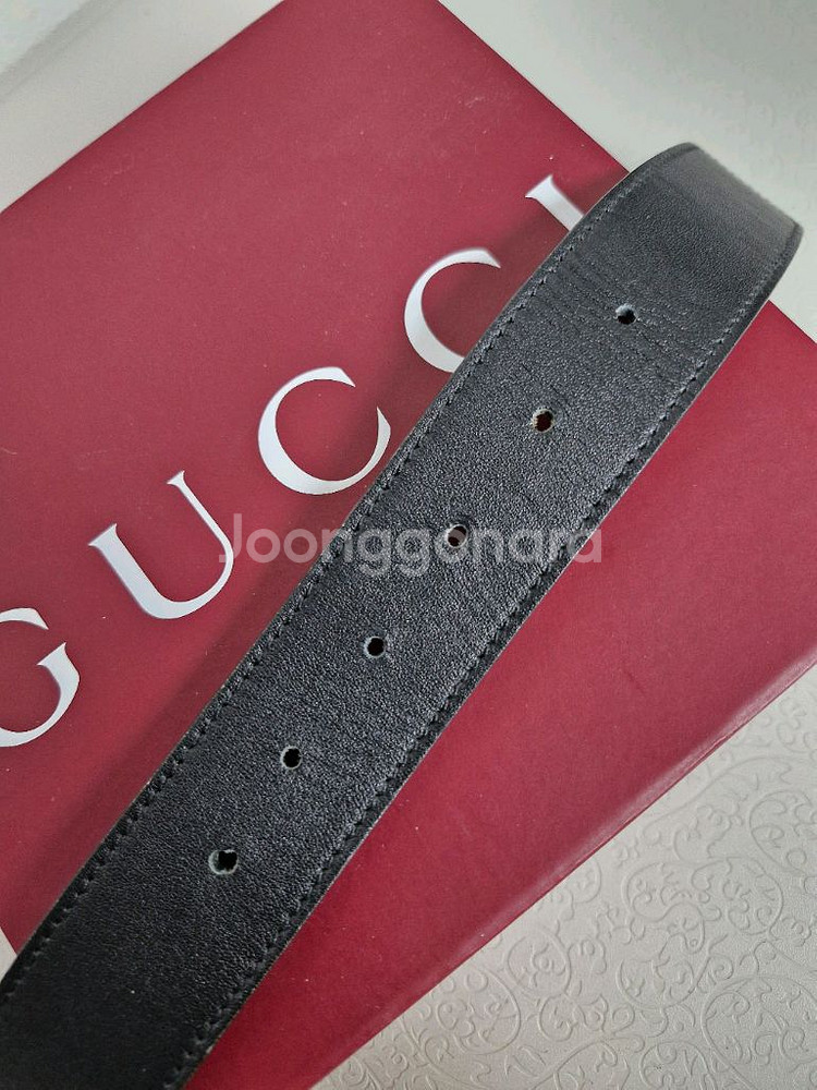 구찌 남성벨트 정품--3