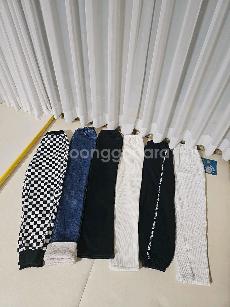 여아 150사이즈 기모포함 일괄--0