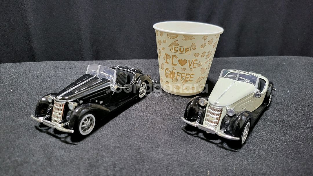 레트로 클래식카, 다이캐스트 금속 미니카, 자동차완구--1