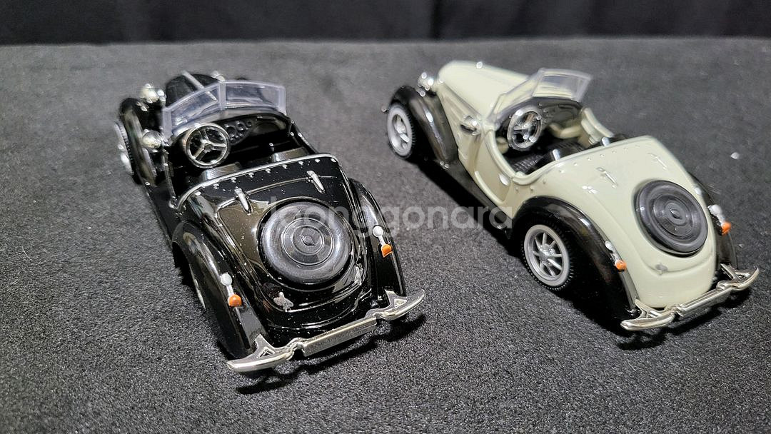 레트로 클래식카, 다이캐스트 금속 미니카, 자동차완구--3