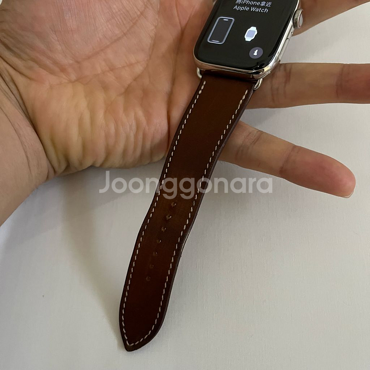 애플워치6 실버 에르메스 44mm 판매합니다--6