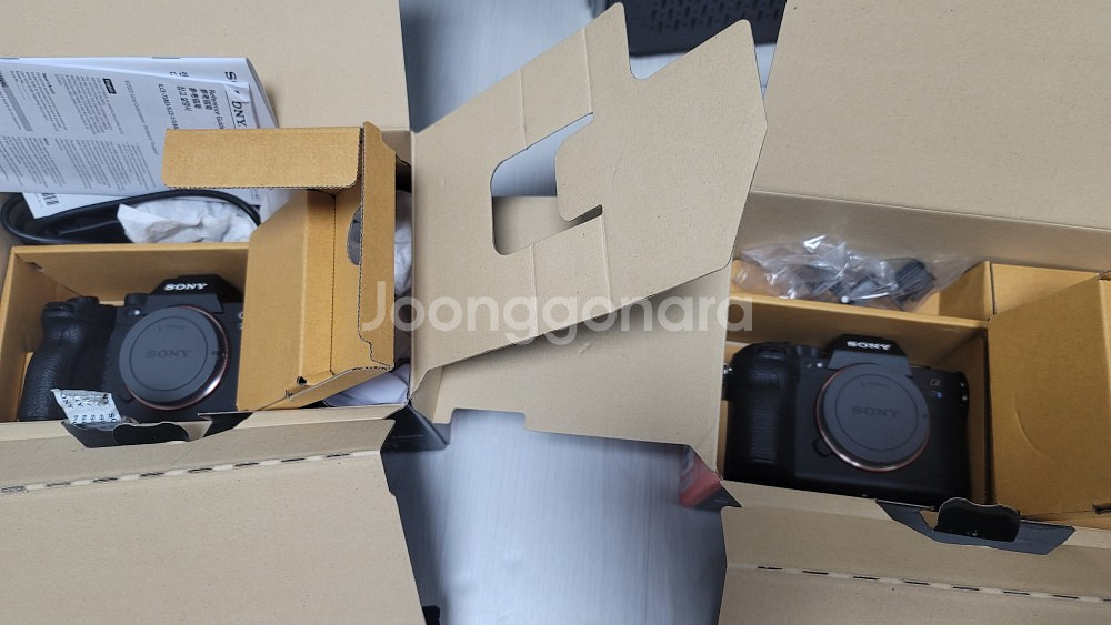 소니 a7s3 카메라 2대--2