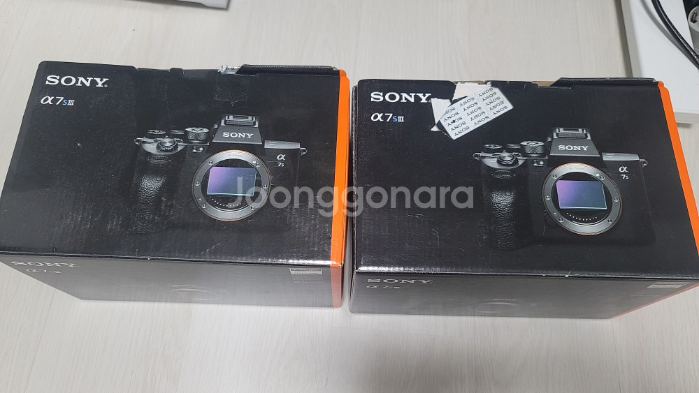 소니 a7s3 카메라 2대--3