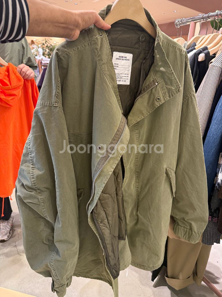 일본 프릭스스토어 m65 숏 파카--0