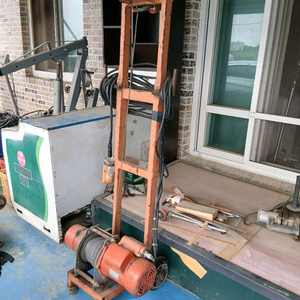 윈치 단상 (지하에서 무거운물건 들어올림)