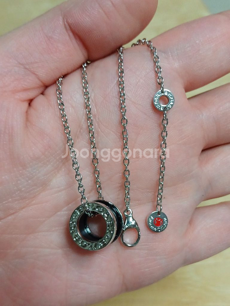 불가리 목걸이--1